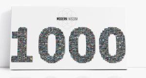 1000 Podcast Episodes Celebration Mosaic